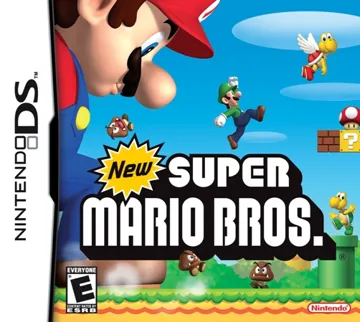 New Super Mario Bros. (USA) box cover front